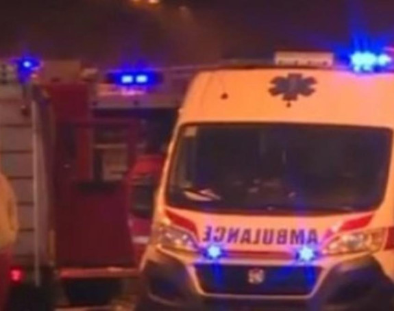 Zapalio se autobus u tunelu, povrijeđen vatrogasac