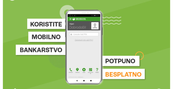 Sberbank Banjaluka nudi besplatno mobilno bankarstvo