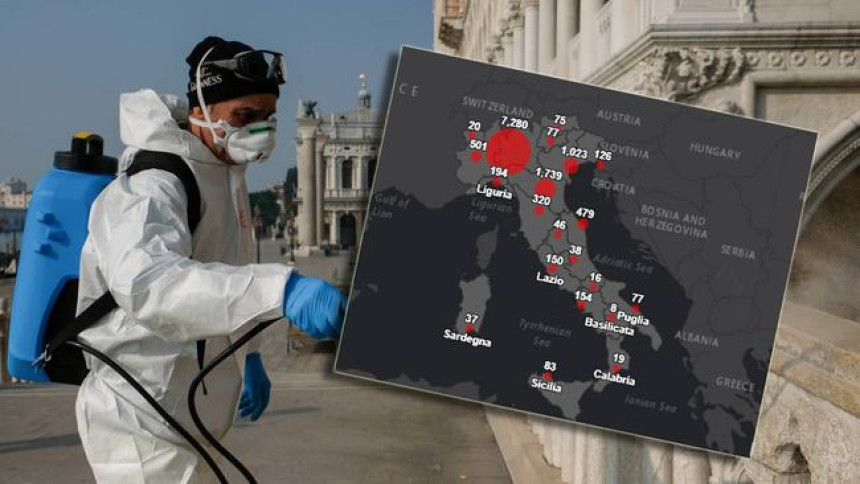 Italija: Manji broj umrlih, ali veći broj zaraženih