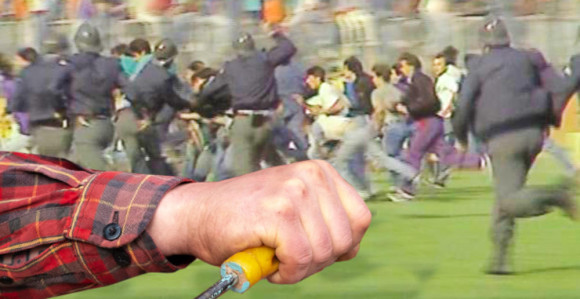 Избодени Звездин навијач донет без свести у свлачионицу