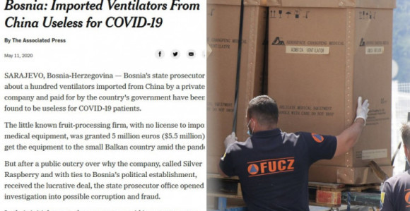 "New York Times" o respiratorima: Nije to ništa čudno!