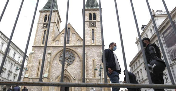 Održana misa ustašama NDH u katedrali u Sarajevu