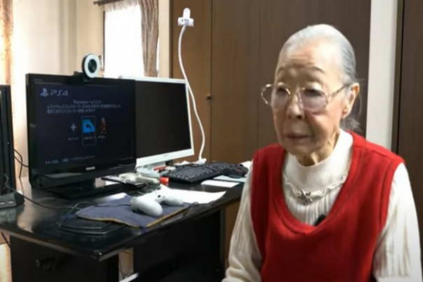 90-годишња Јапанка је најстарија гејминг јутјуберка на свету!