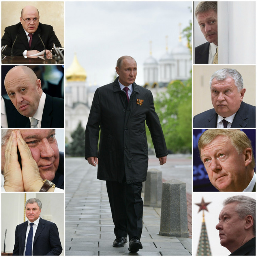 Među pet grupa ruske elite bukti rat za moć i bogatstvo