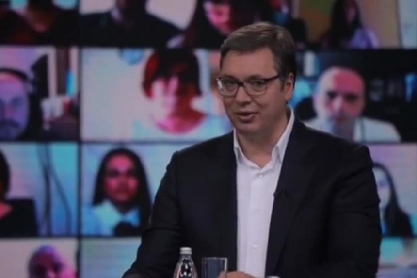 Vučić se građanima obratio na drugom onlajn skupu