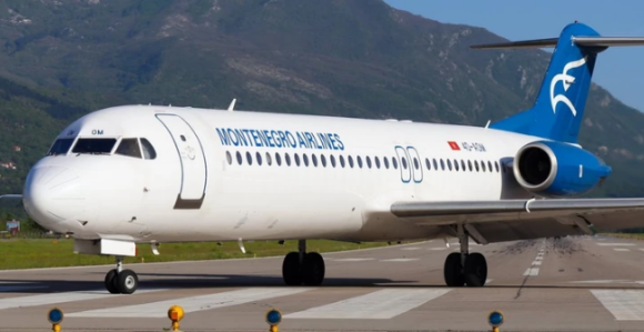 Avionu "Montenegro erlajns" zabranjeno slijetanje u Beograd