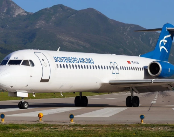 Avionu "Montenegro erlajns" zabranjeno slijetanje u Beograd