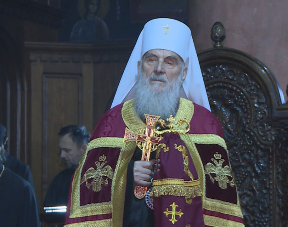 Slava Beograda: Patrijarh Irinej služio liturgiju