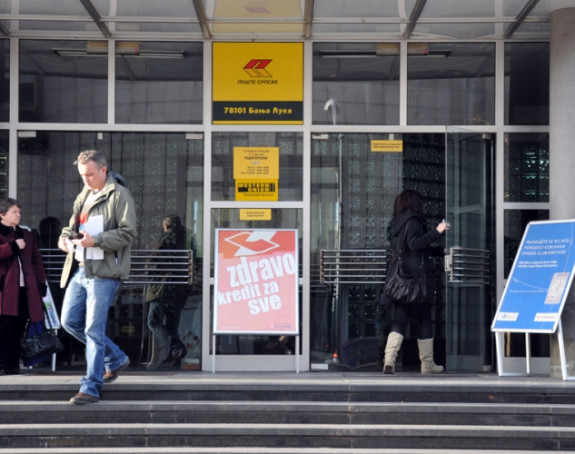 Pošte Srpske se zadužuju za 13,5 miliona maraka