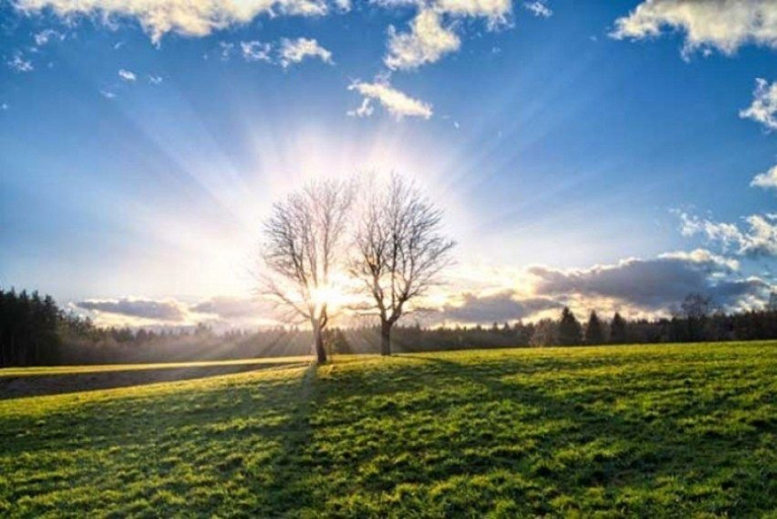 Danas sunčano i toplo vrijeme, temperatura do 20