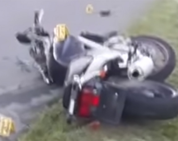 Motociklista umro od posljedica sudara (VIDEO)