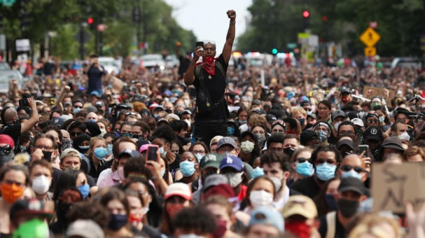 САД: Најмасовнији протести због смрти Џорџа Флојда