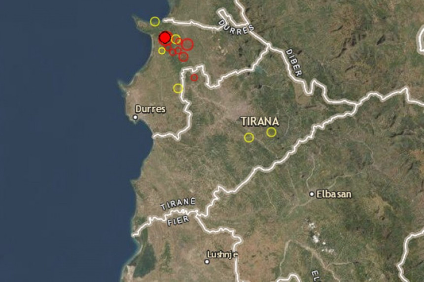 Albaniju pogodio zemljotres od 4,2 stepena