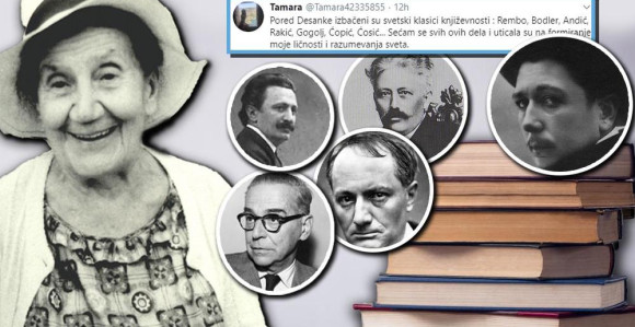Osim Desanke "izbrisan" i Nušić, Sremac, Ćosić...