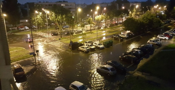 BG: Nezapamćeno nevrijeme: Cijeli grad pod vodom