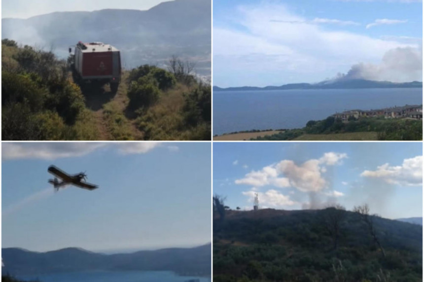 Prvi snimci nakon velikog požara na Svetoj Gori