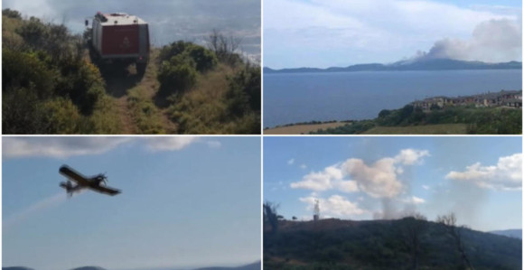 Prvi snimci nakon velikog požara na Svetoj Gori