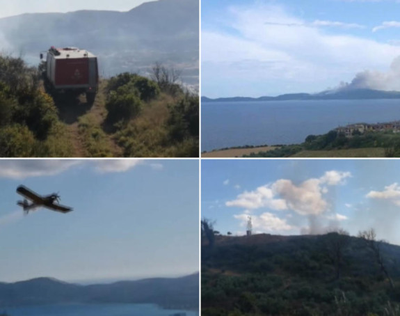 Prvi snimci nakon velikog požara na Svetoj Gori