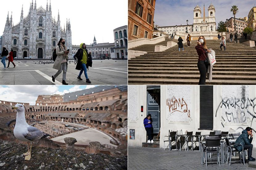 "Italija predvodi ostatak Evrope u borbi sa koronom "