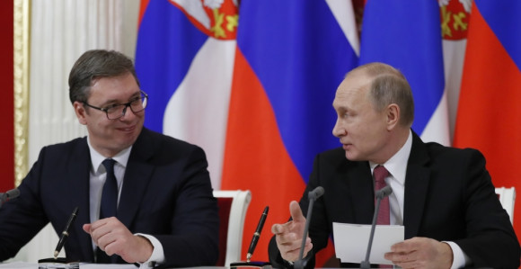 Putin poželio uspjeh Vučiću na izborima