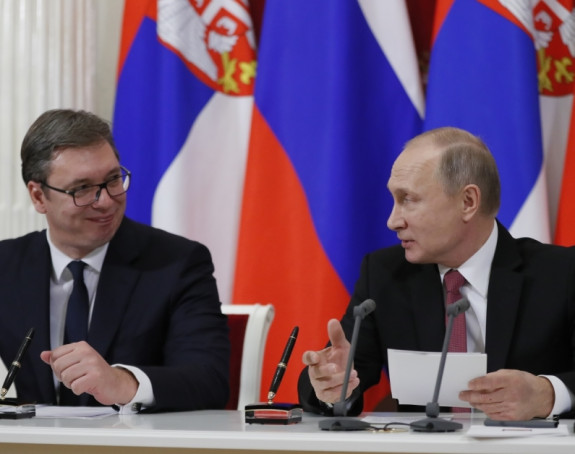 Putin poželio uspjeh Vučiću na izborima