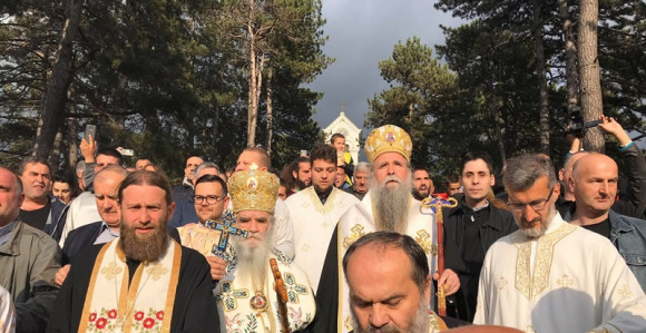 Prvo ročište vladiki Joanikiju i sveštenstvu