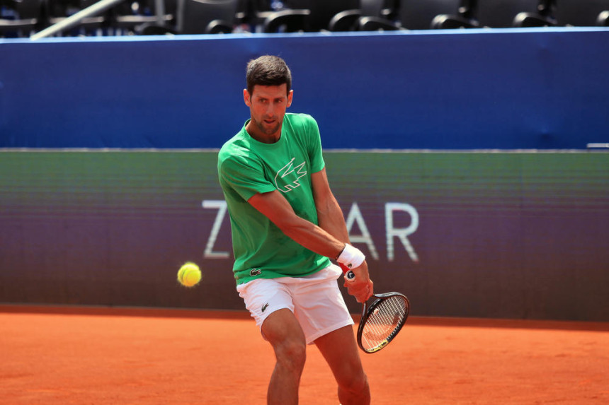 Novak Đoković u finalu turnira u Zadru