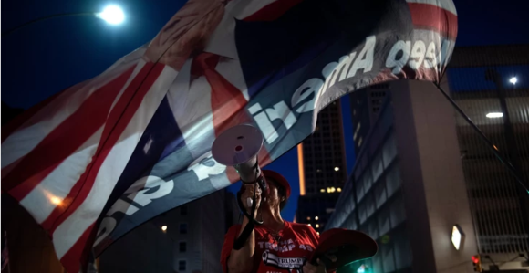 Sukobi uoči mitinga sa Trampovim pristalicama