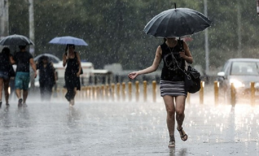 Danas kiša u BiH i pljuskovi, moguće lokalne poplave