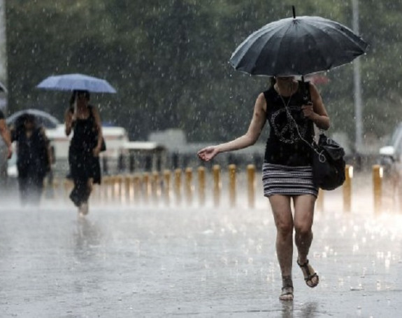 Danas kiša u BiH i pljuskovi, moguće lokalne poplave