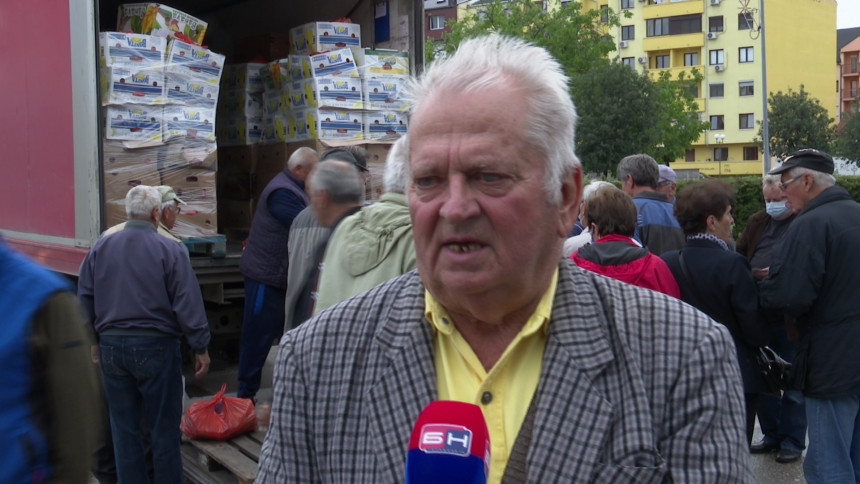BN TV: Paketi pomoći za penzionere Bijeljine