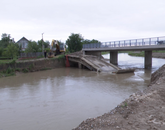 Vodena bujica odnijela most na Janji kod Bijeljine