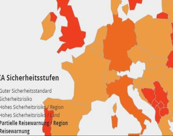 Austrija od danas upozorava građane da ne putuju u BiH