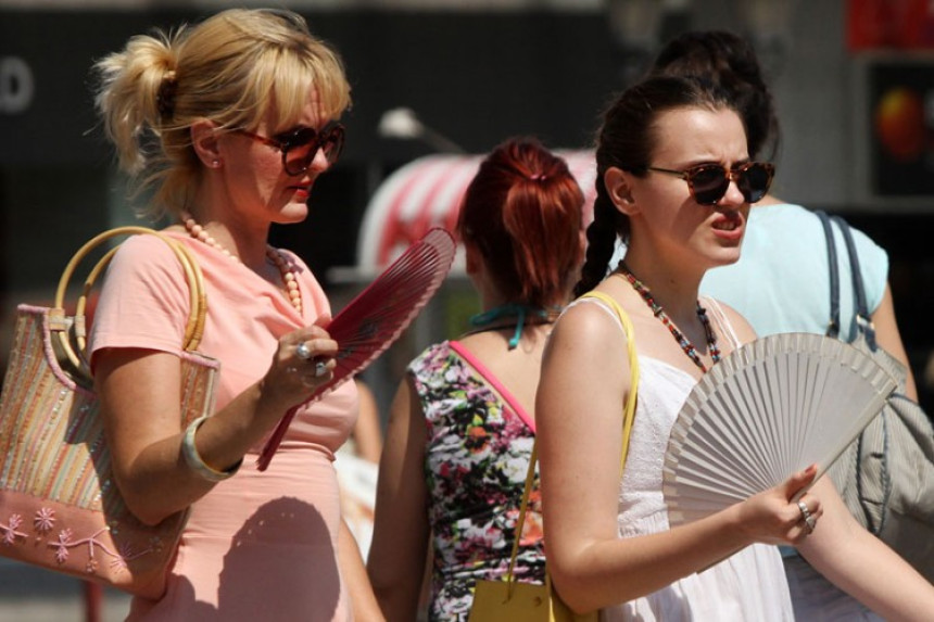 Danas toplo vrijeme, temperatura do 35 stepeni