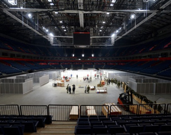 "Štark arena” privremeno postaje kovid bolnica