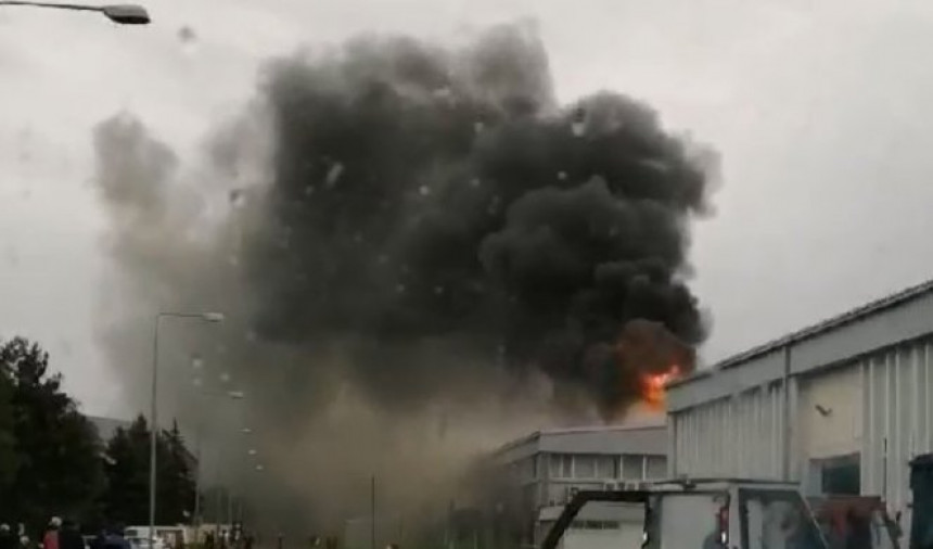 Novi Sad: Požar u fabrici, dvije osobe smrtno stradale