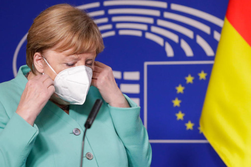 Merkelova pozvala na globalnu borbu protiv korone