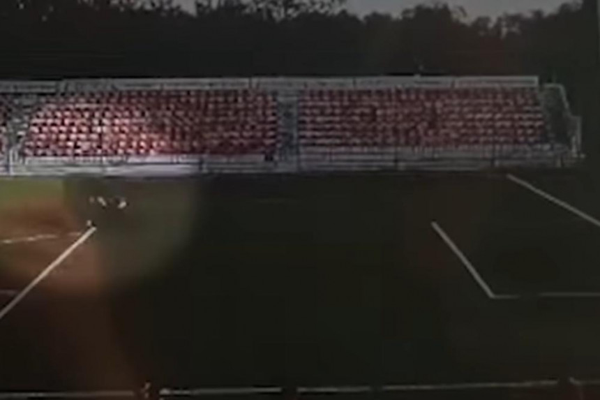 Ruskog golmana udario grom na treningu (VIDEO)