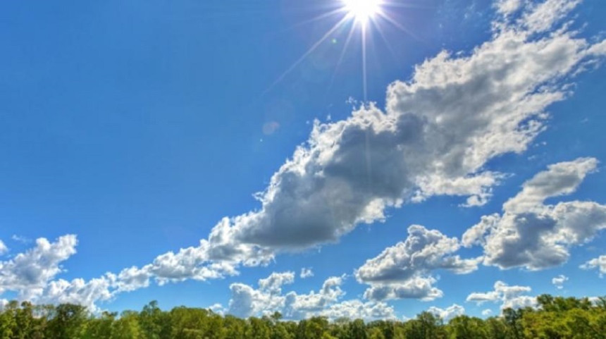 Danas promjenljivo vrijeme, temperatura do 27 stepeni