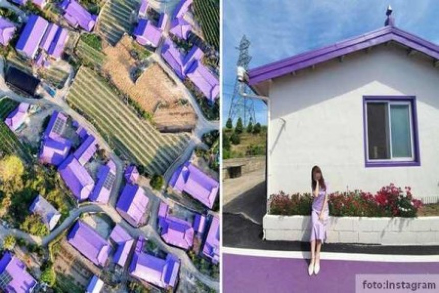 Zavirite na neobično ljubičasto "Purpurno ostrvo"! (FOTO)