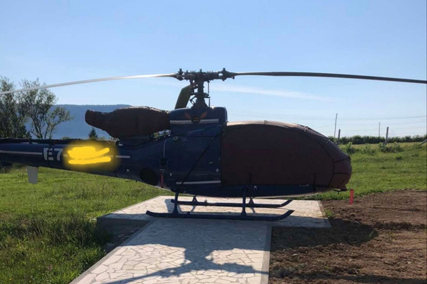 Oduzeti helikopter vlasništvo poznatog privrednika