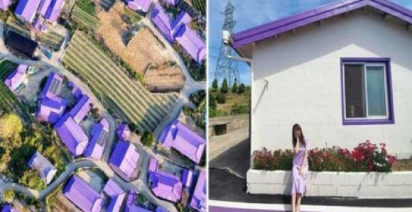 Zavirite na neobično ljubičasto "Purpurno ostrvo"! (FOTO)