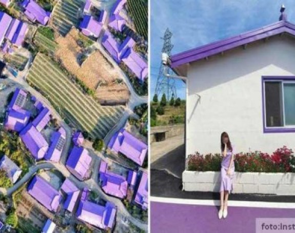 Zavirite na neobično ljubičasto "Purpurno ostrvo"! (FOTO)