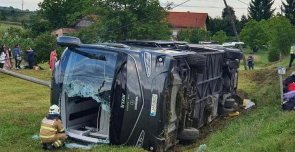Svjedok opisao kako se prevrnuo autobus sa putnicima iz BiH
