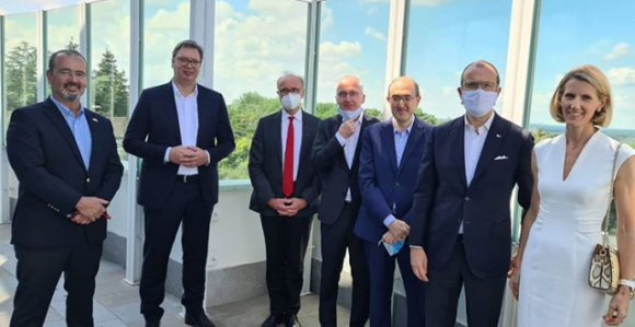 Vučić razgovarao sa ambasadorima Kvinte