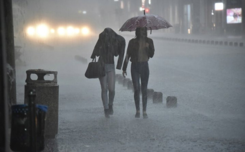 Žuti meteoalarm za BiH, nevrijeme se sprema u Banjaluci