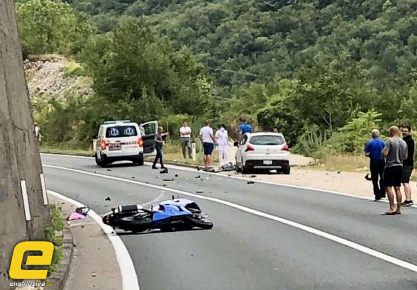 Na putu Mostar – Jablanica poginuo motociklista