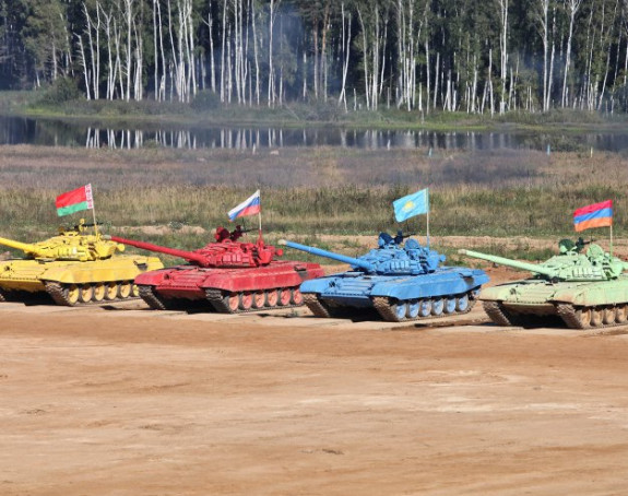 Tenkisti iz Srbije na "plesu tenkova" kraj Moskve