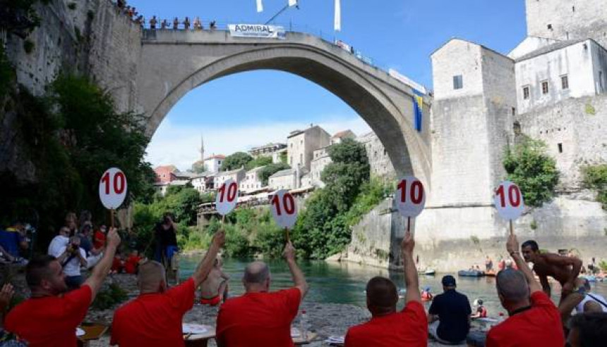 Скокови у Неретву: Мостар има нове прваке