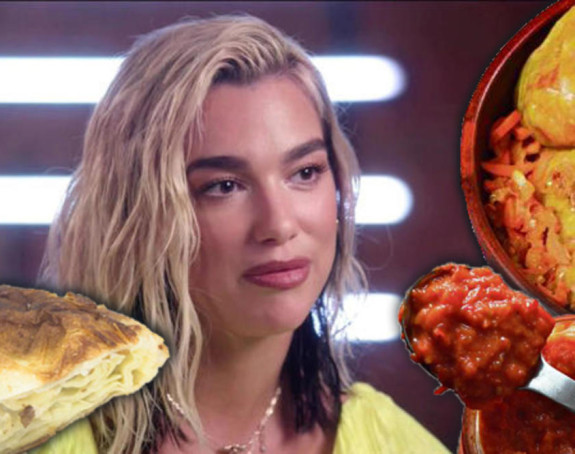 Posle srpskog ajvara Dua Lipa prisvojila sarmu i burek!